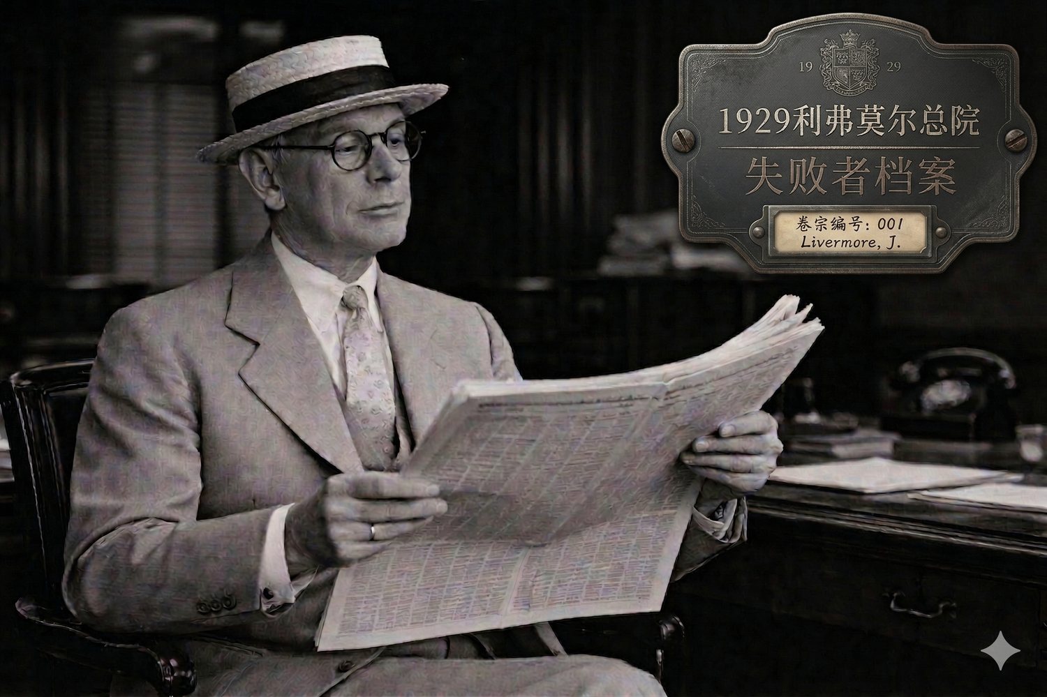 利弗莫尔文件阅读海报